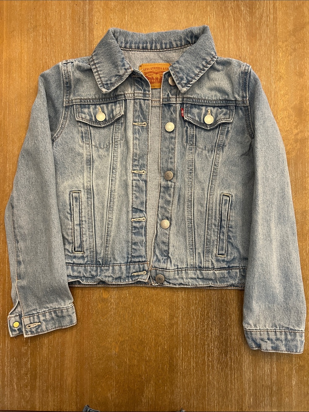 Levi's Kids Light Blue Denim Trucker Jacket